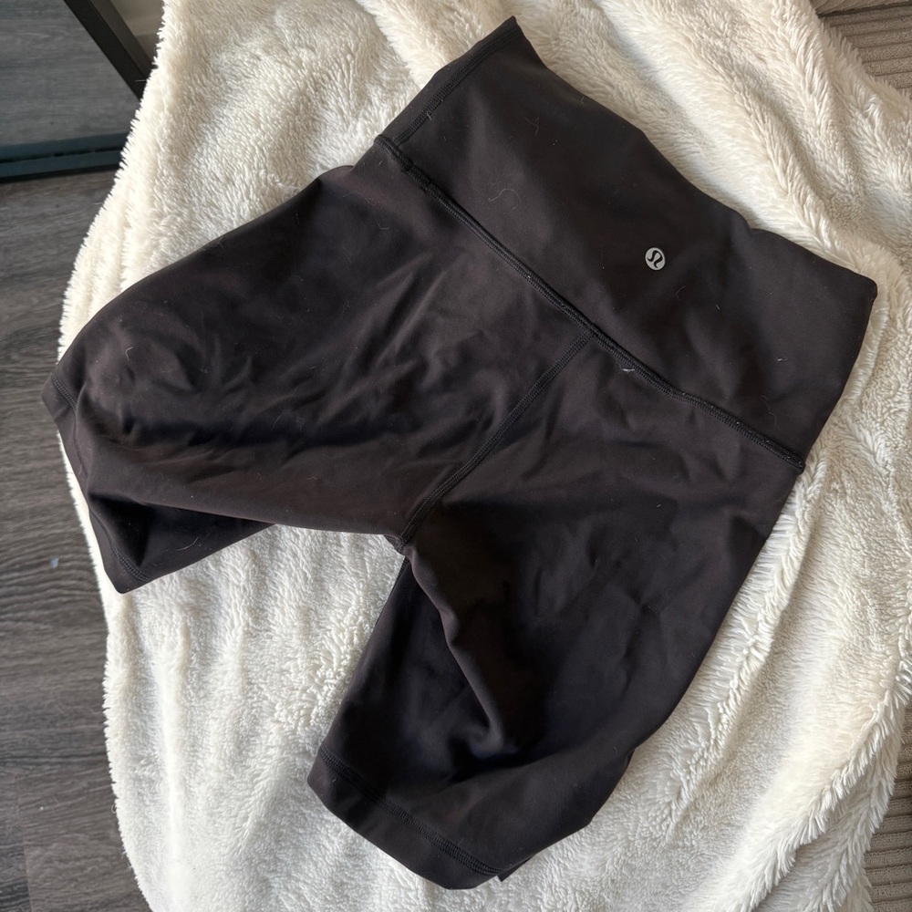 Black lululemon biker Shorts